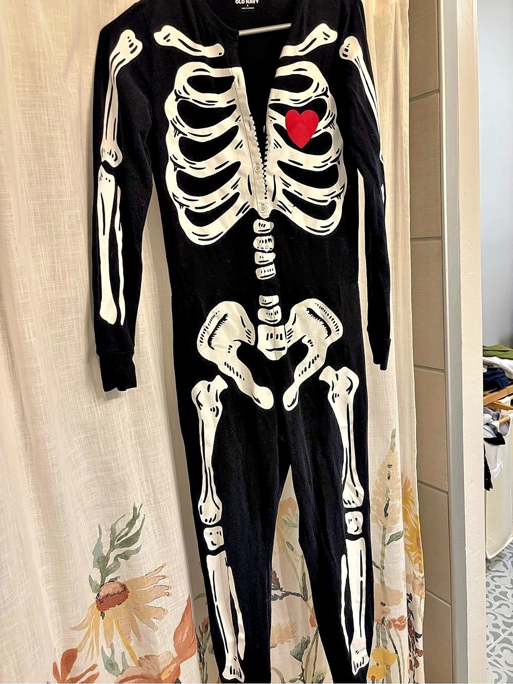 Skeleton Halloween Onesie